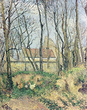 The Path of The Wretched By Camille Pissarro