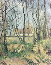 The Path of The Wretched By Camille Pissarro