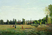 The Varenne Saint Hilaire By Camille Pissarro