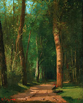 Went into a Forest By Camille Pissarro
