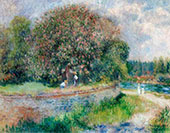 Chestnut in Blossom By Pierre Auguste Renoir