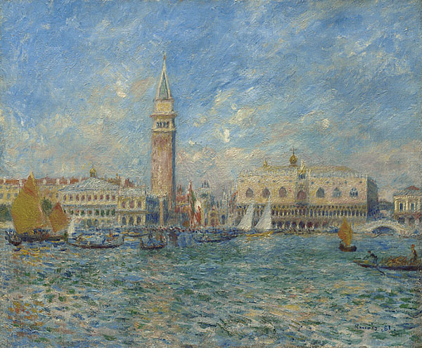 Doges Palace Venice 1881 | Oil Painting Reproduction