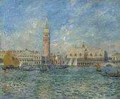 Doges Palace Venice 1881 By Pierre Auguste Renoir