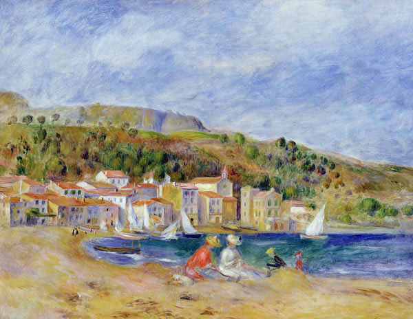 Le Lavandou 1894 by Pierre Auguste Renoir | Oil Painting Reproduction
