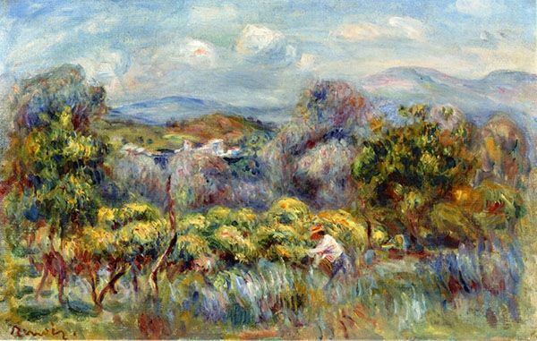 Orange Trees by Pierre Auguste Renoir | Oil Painting Reproduction