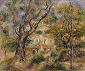 The Farm at Les Collettes 1908 By Pierre Auguste Renoir
