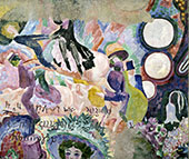 Carousel of Pigs 1906 By Robert Delaunay