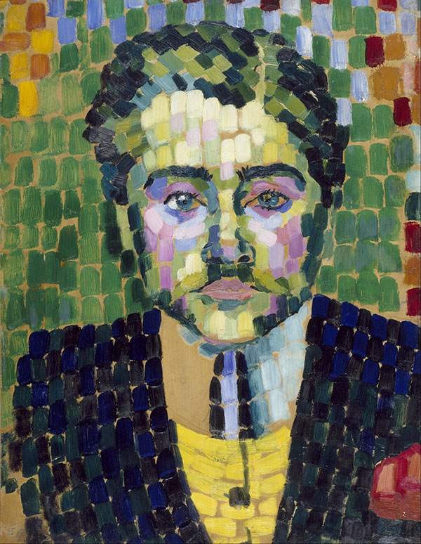 Jean Metzinger 1906 by Robert Delaunay | Oil Painting Reproduction
