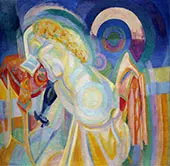 Naked at The Dressing Table 1915 By Robert Delaunay