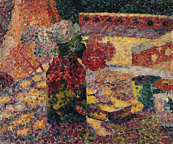 Nature Morte au Vase de Fleurs 1907 | Oil Painting Reproduction