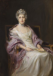 A Portrait of Mrs.Robert Livingston Fryer 1923 By Philip de Laszlo