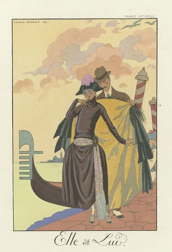 Elle et Lui By George Barbier
