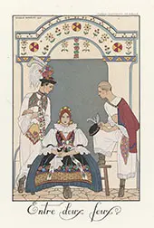 Entre Deux Feux By George Barbier