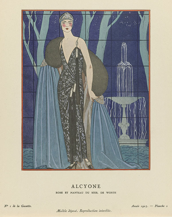 Alcyone by George Barbier | Oil Painting Reproduction