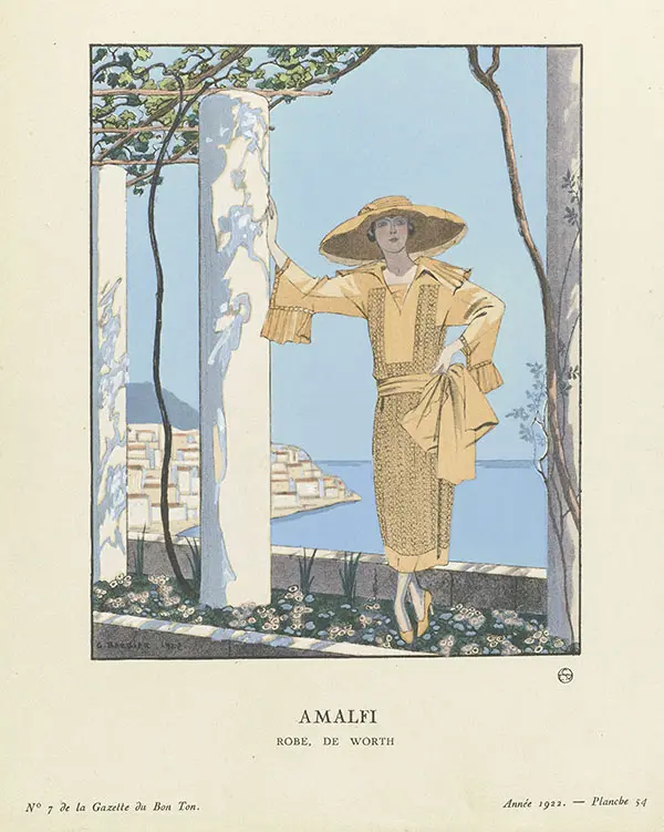 Amalfi By George Barbier