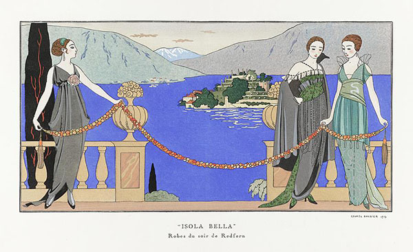 Isola Bella 1914 by George Barbier | Oil Painting Reproduction