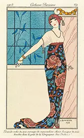 Grande Robe du Soir By George Barbier