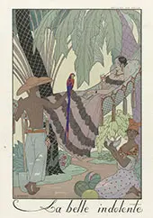 La Belle Indolente By George Barbier