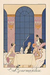 La Gourmandise 1924 By George Barbier