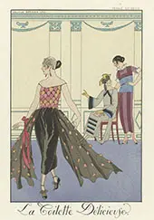 La Toilette Delicieuse By George Barbier