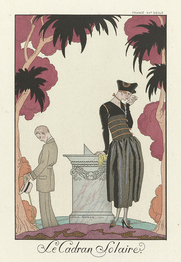 Le Cadran Solaire by George Barbier | Oil Painting Reproduction