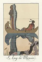 Le Long du Missouri By George Barbier