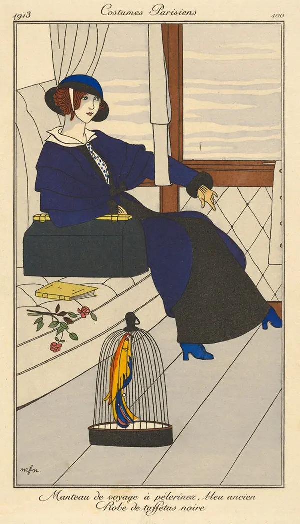 Manteau de Voyage a Pelerinez By George Barbier