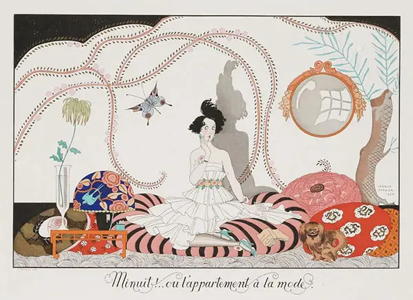 Minuit 1912 By George Barbier