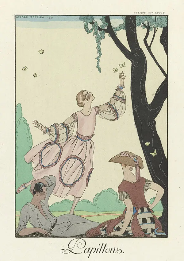 Papillons By George Barbier