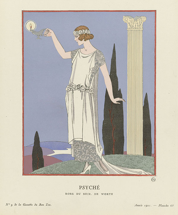 Psyche by George Barbier | Oil Painting Reproduction