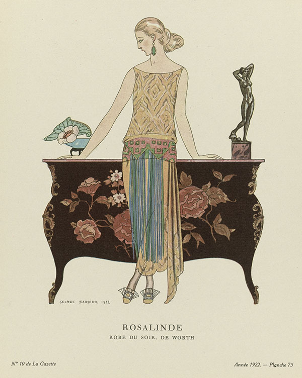 Rosalinde by George Barbier | Oil Painting Reproduction