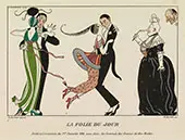 The Madness of The Day 1914 By George Barbier
