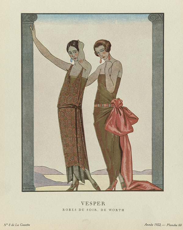 Vesper by George Barbier | Oil Painting Reproduction