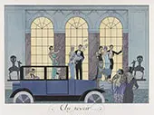 Au Revoir By George Barbier