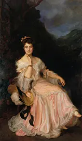 Elisabeth Duchess of Clermont Tonnerre 1902 By Philip de Laszlo