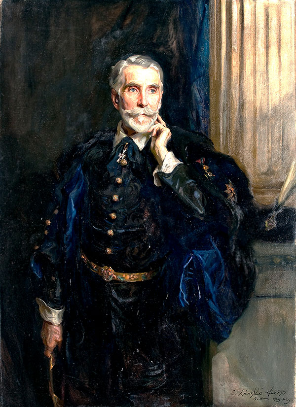 Forster Gyula 1913 by Philip de Laszlo | Oil Painting Reproduction