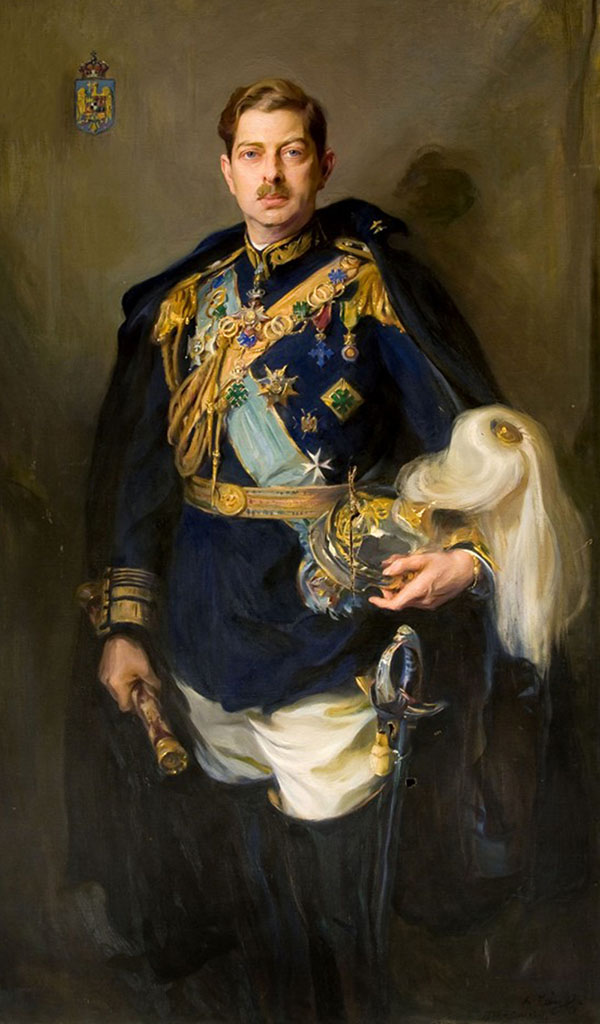King Carol II of Romania 1936 | Oil Painting Reproduction