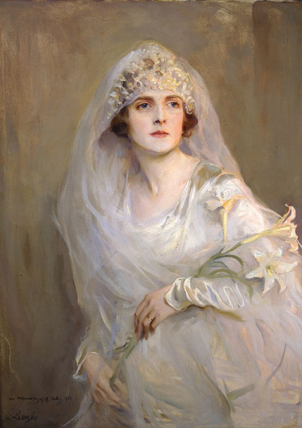Lady Edwina Ashley 1924 by Philip de Laszlo | Oil Painting Reproduction