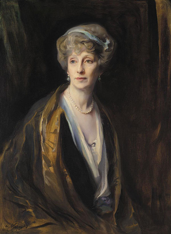 Lady Frances Gresley 1924 by Philip de Laszlo | Oil Painting Reproduction