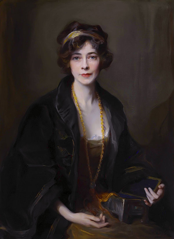 Lilian Wellesley Marchioness of Douro 1922 | Oil Painting Reproduction