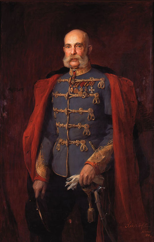 Portrait of Franz Joseph I of Austria 1899 | Oil Painting Reproduction