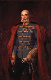 Portrait of Franz Joseph I of Austria 1899 By Philip de Laszlo