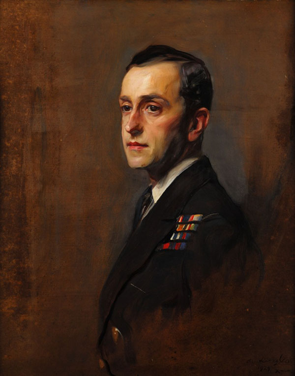 Portrait of George Louis Mountbatten 2nd Marquess of Milford Haven 1924 | Oil Painting Reproduction