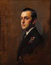 Portrait of George Louis Mountbatten 2nd Marquess of Milford Haven 1924 By Philip de Laszlo