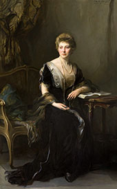 Portrait of Lady Mary Louise Hamilton 1912 By Philip de Laszlo