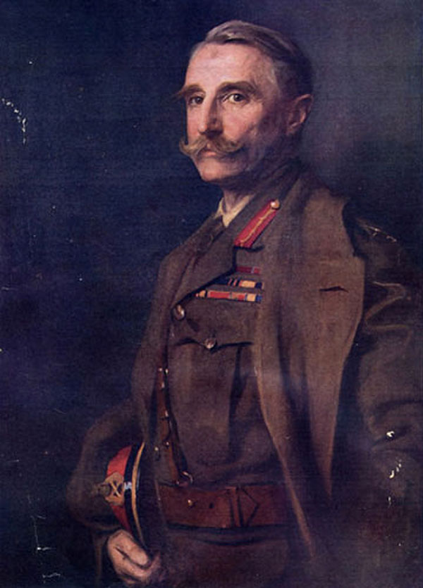 Portrait of Lieutenant General Sir Aylmer Hunter Weston 1916 | Oil Painting Reproduction