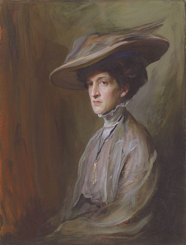 Portrait of Margot Asquith 1909 | Oil Painting Reproduction