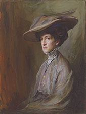 Portrait of Margot Asquith 1909 By Philip de Laszlo