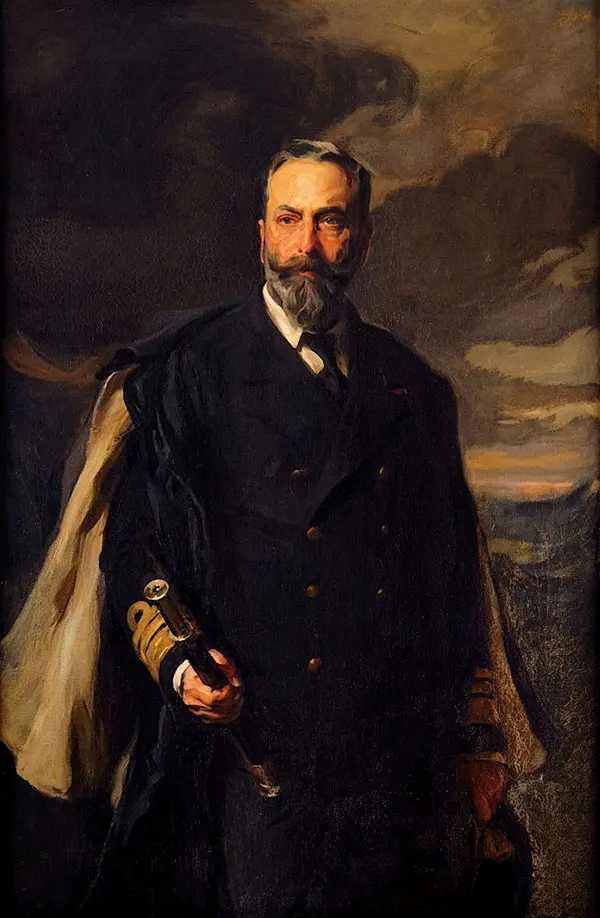 Portrait of Prince Louis of Battenberg 1909 By Philip de Laszlo