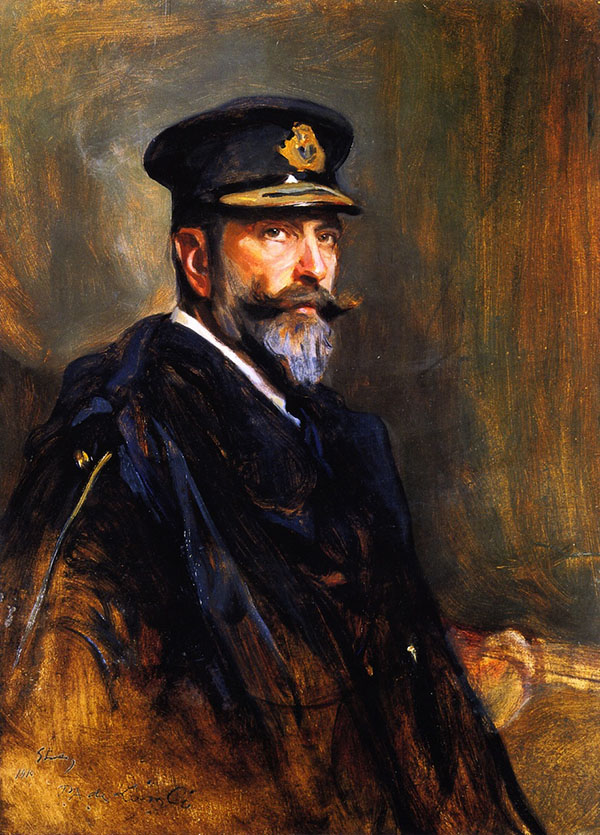 Portrait of Prince Louis of Battenberg 1910 | Oil Painting Reproduction